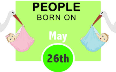 Numerological Personality Traits of People Born on May 26th