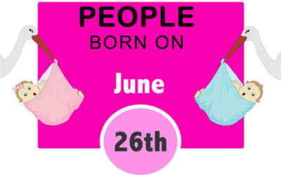 Numerological Personality Traits of People Born on June 26th