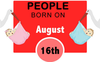 Numerological Personality Traits of People Born on August 16th