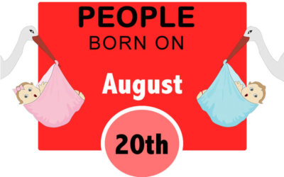 Numerological Personality Traits of People Born on August 20th