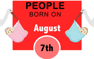 Numerological Personality Traits of People Born on August 7th