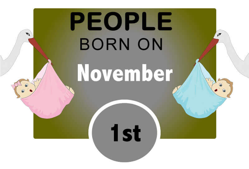 Numerological Personality Traits of People Born on November 1st