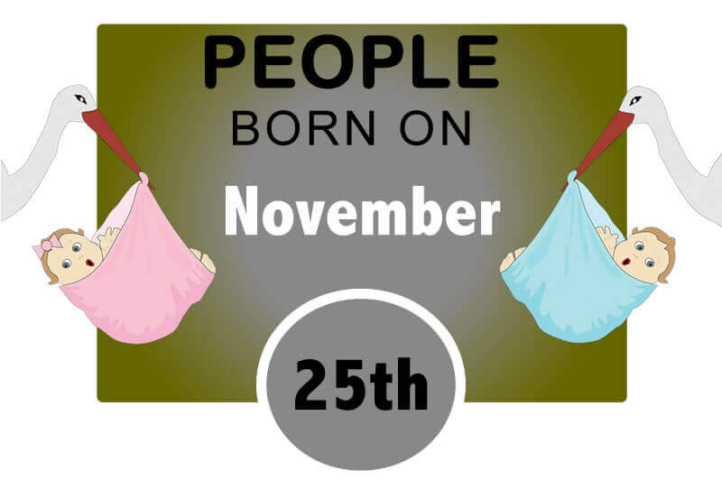 Numerological Personality Traits of People Born on November 25th