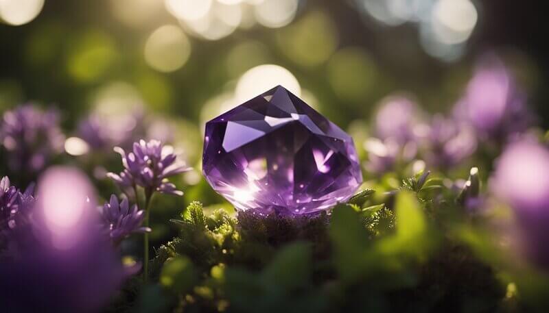 purple amethyst crystal meaning