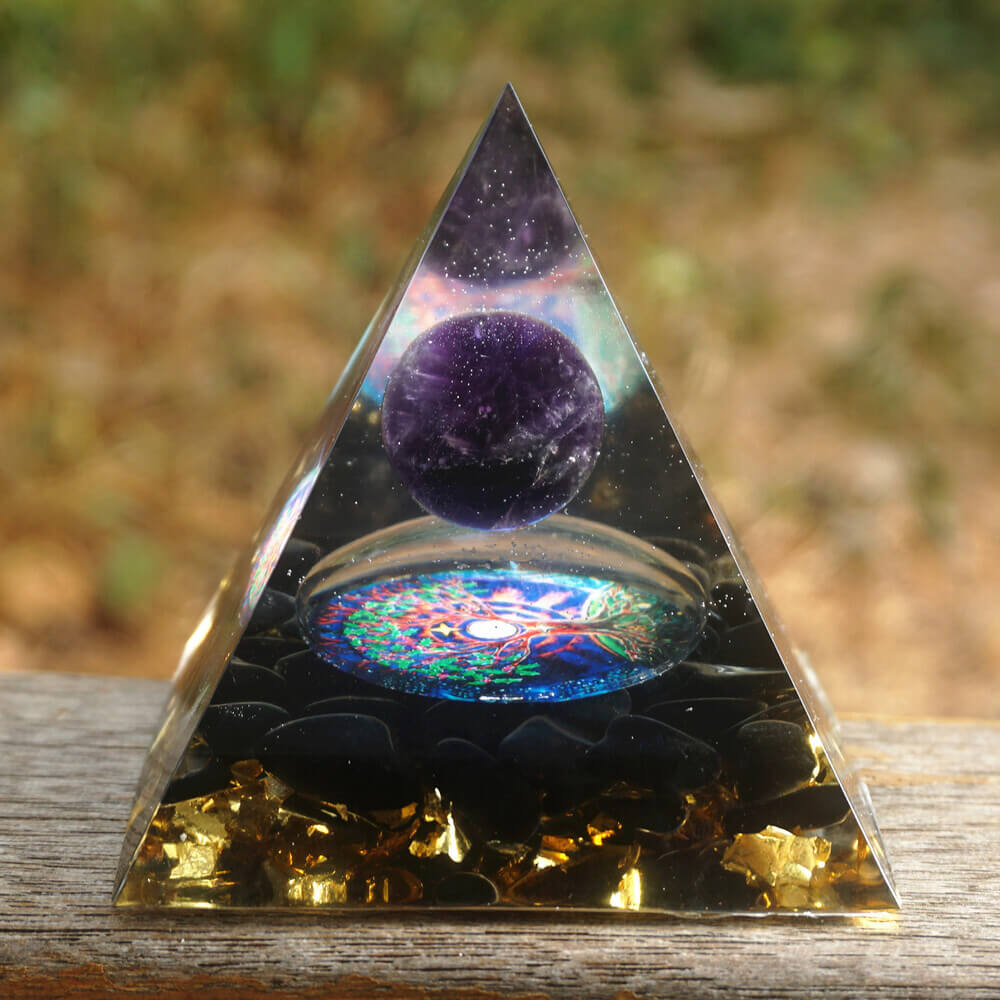 Handmade Orgonite Pyramid