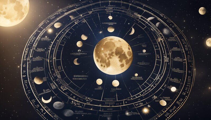 Astrological Aspects of Moon Phases