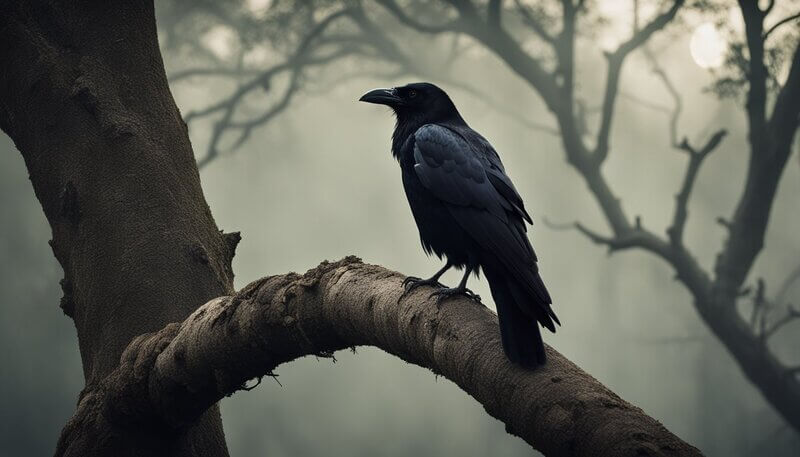 black crow spiritual meaning