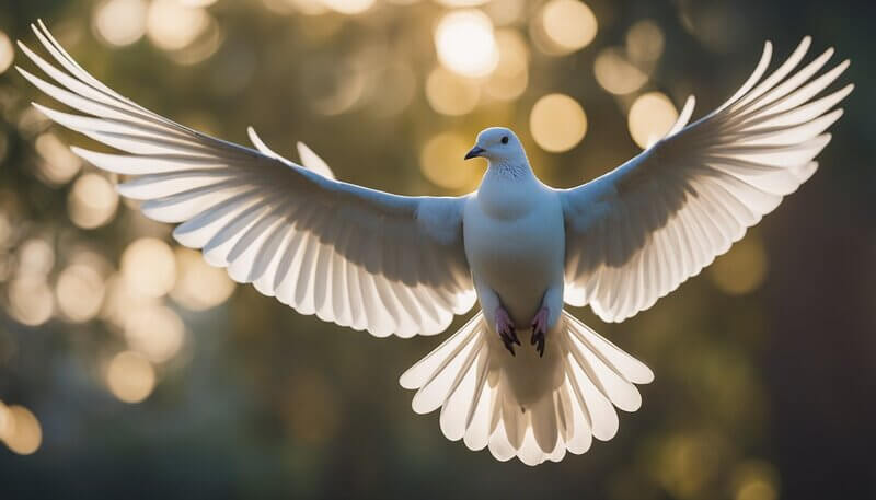 white dove spirit animal