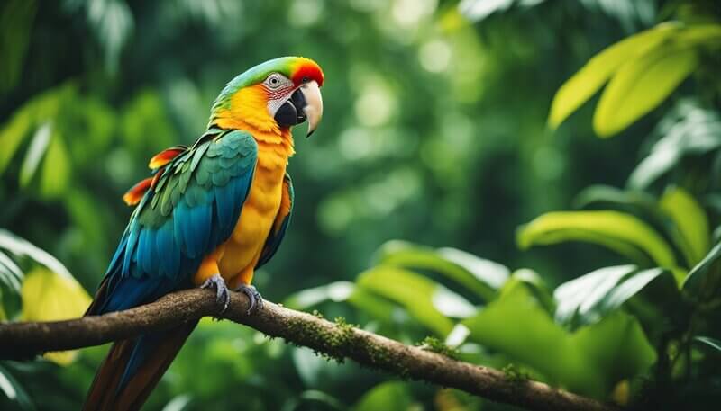 parrot symbolism meaning