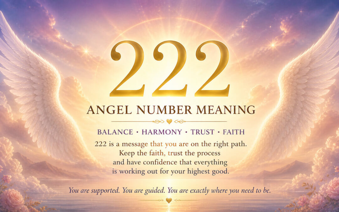 222 Angel Number Meaning