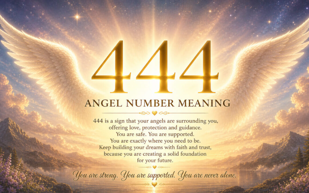444 Angel Number Meaning
