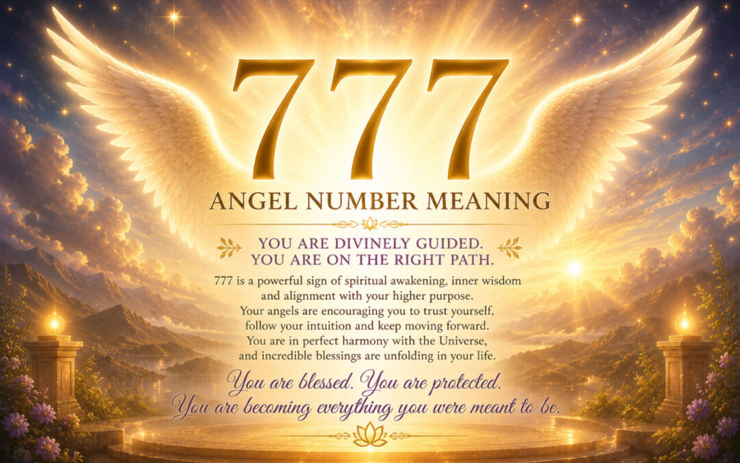 777 Angel Number Meaning