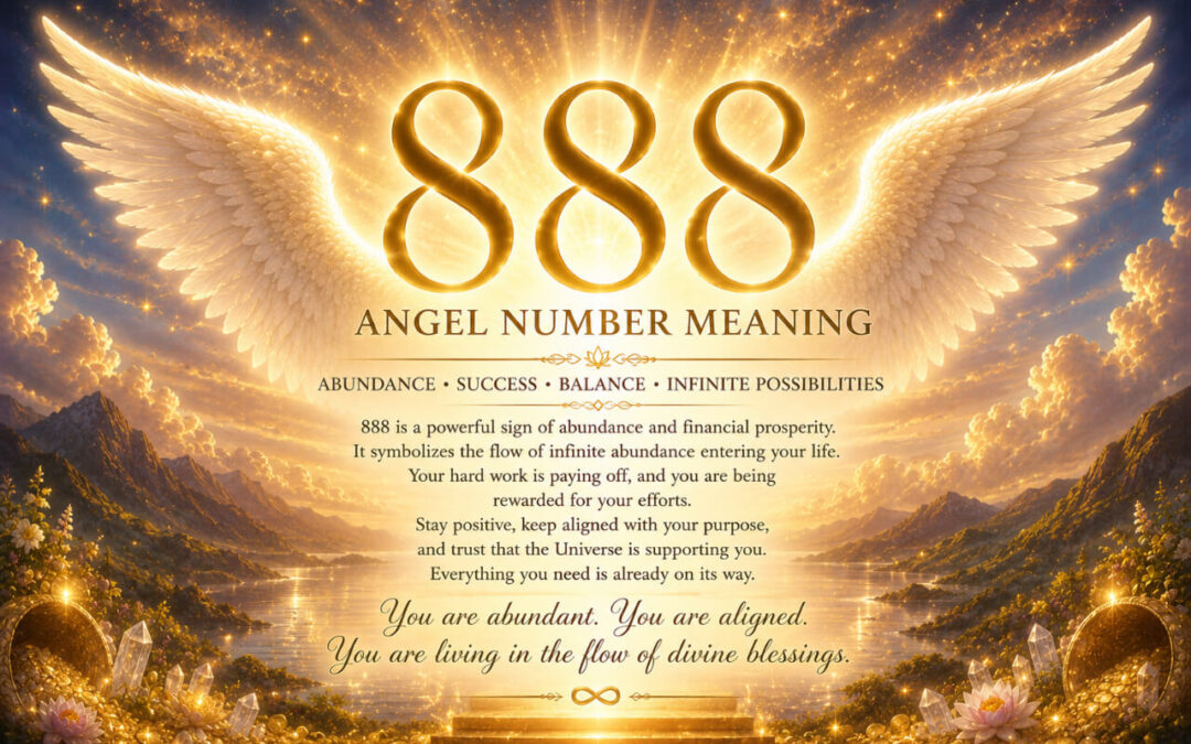 888 Angel Number Meaning